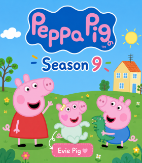 کارتون انگلیسی پپاپیگ فصل نهم - Peppa Pig Season 9 - نوزاد جدید